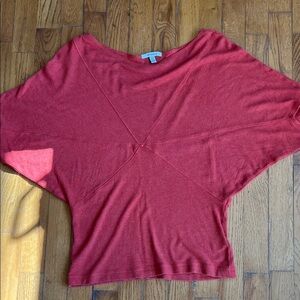 Bordeaux Women's Rich Orange knit top